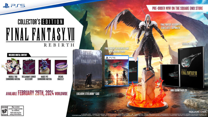 Edizione da collezione di Final Fantasy VII Rebirth