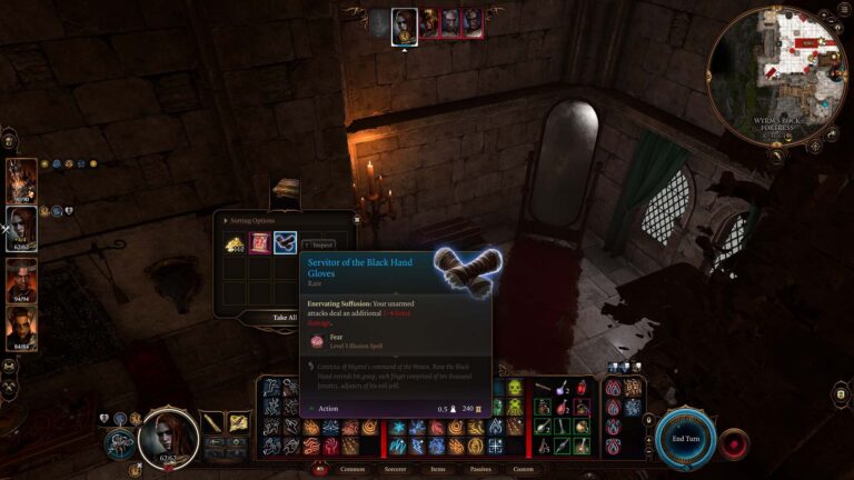 How to get Servitor of the Black Hand Gloves in Baldur
