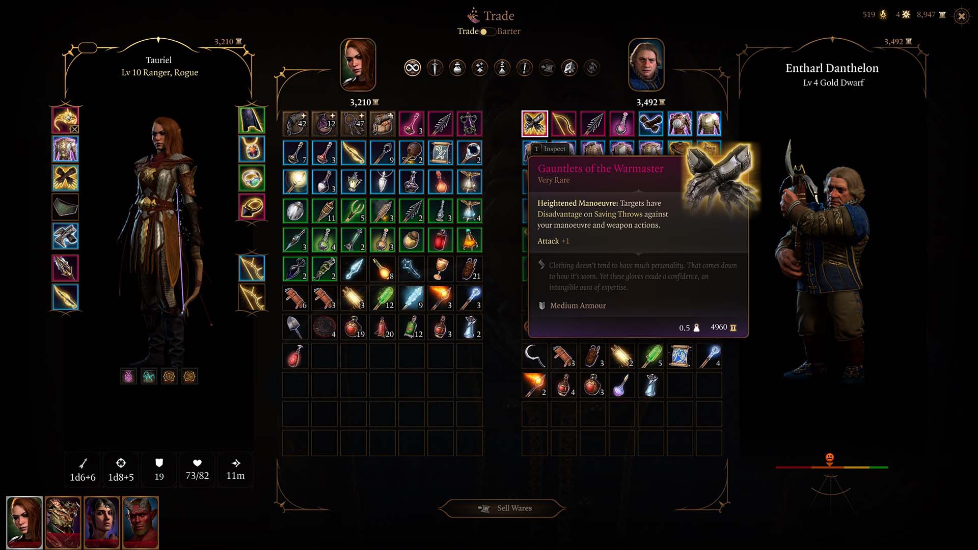 How to get Gauntlets of the Warmaster in Baldur