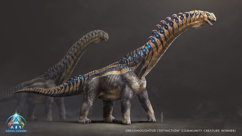 Concept art del Dreadnoughtus - ARK Survival Asceso