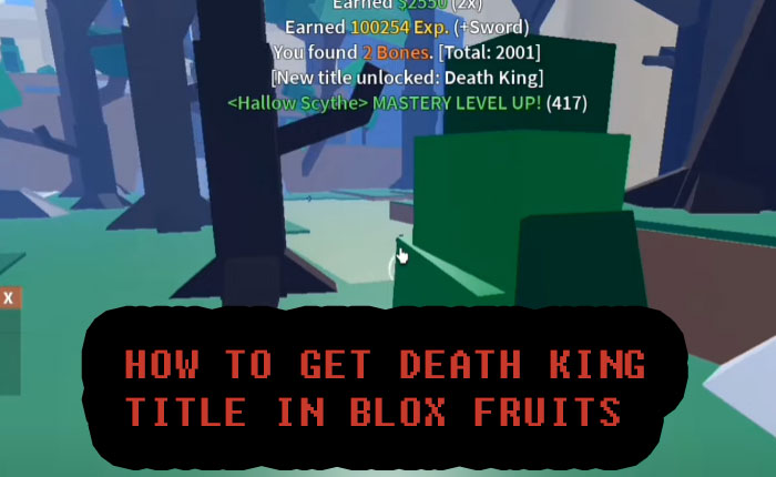Death King Title Blox Fruits