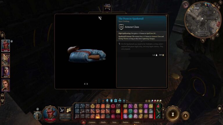 Come ottenere la protezione Sparkswall in Baldur's Gate 3