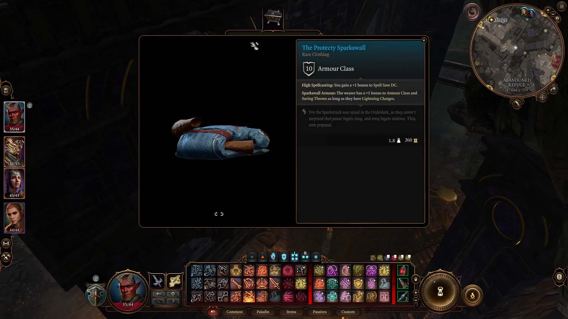 Come ottenere la protezione Sparkswall in Baldur's Gate 3