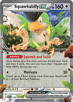 Squawkabilly del GCC Pokémon