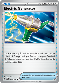 Generatore elettrico - Pokemon GCC