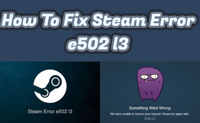 Steam Error e502 l3