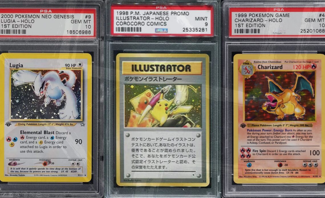 Pokemon TCG Top 10 Rarest Cards A Collector