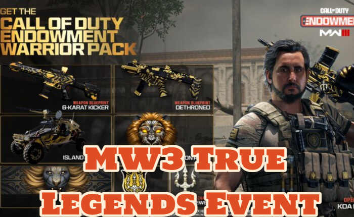 L'evento True Legends di MW 3 non viene visualizzato 