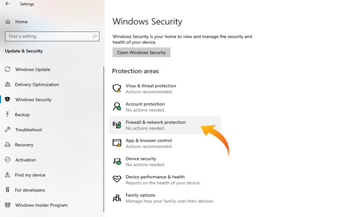 firewall e protezione della rete