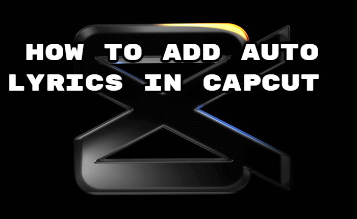 Add Auto Lyrics in CapCut