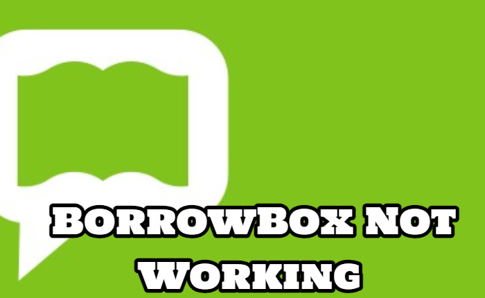 BorrowBox Not Working