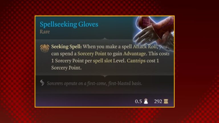 Come ottenere guanti da ricerca di incantesimi in Baldur's Gate 3