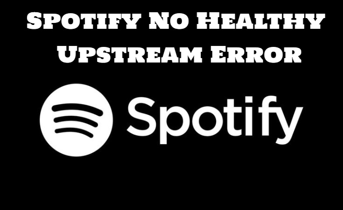 Spotify No Healthy Upstream Error