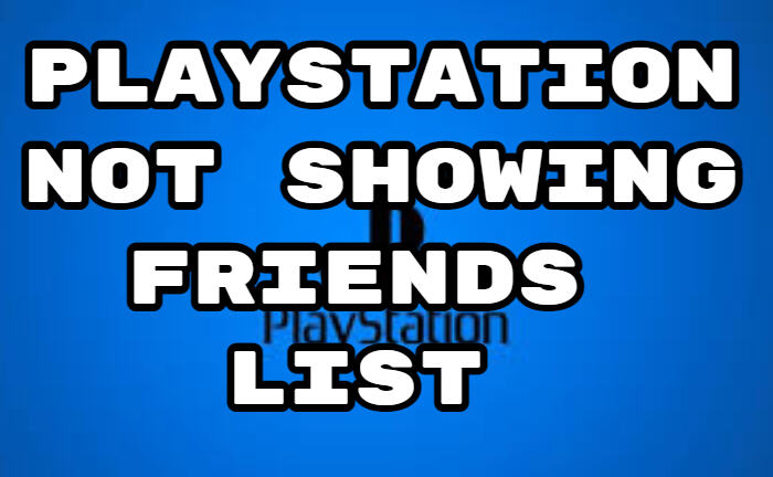 PlayStation non mostra l'elenco degli amici