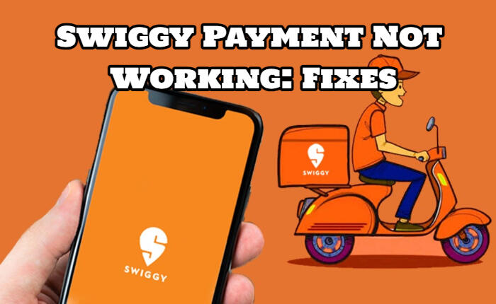 Correzioni per il pagamento Swiggy non funzionante