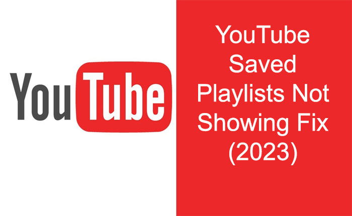 YouTube Saved Playlists Not Showing