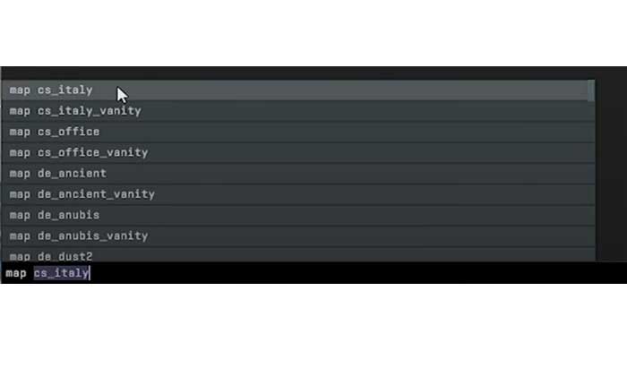 Scegli la mappa per la partita privata in CS2