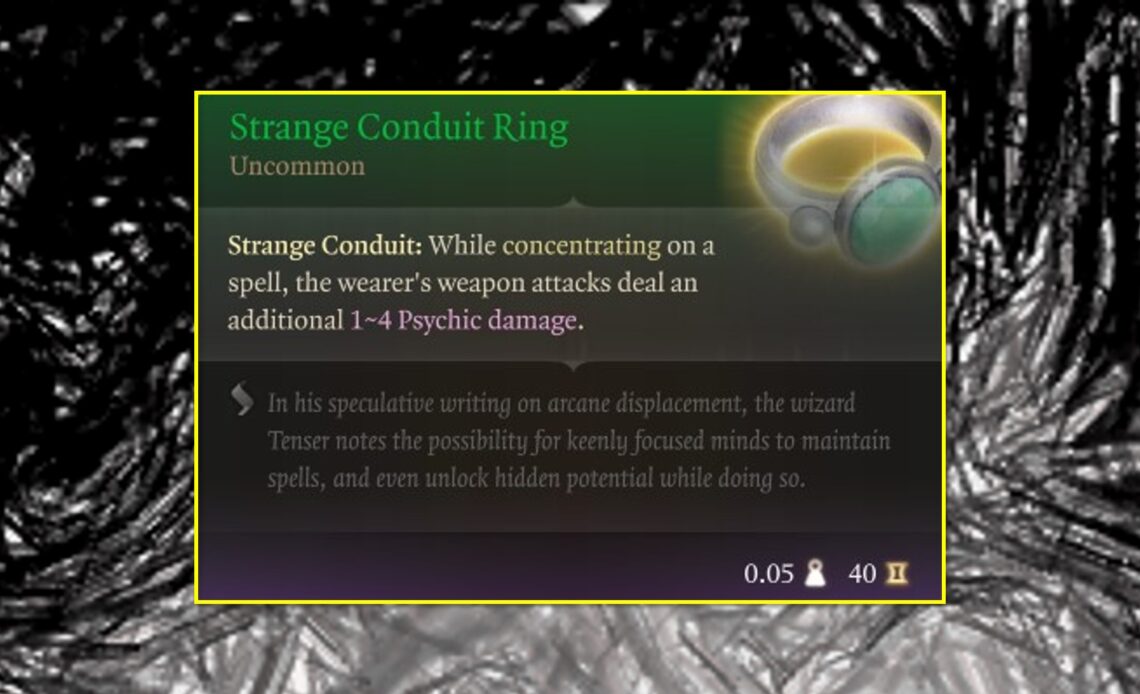 Strange Conduit Ring - BG3