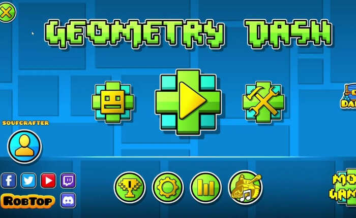 Applicazione Geometria Dash