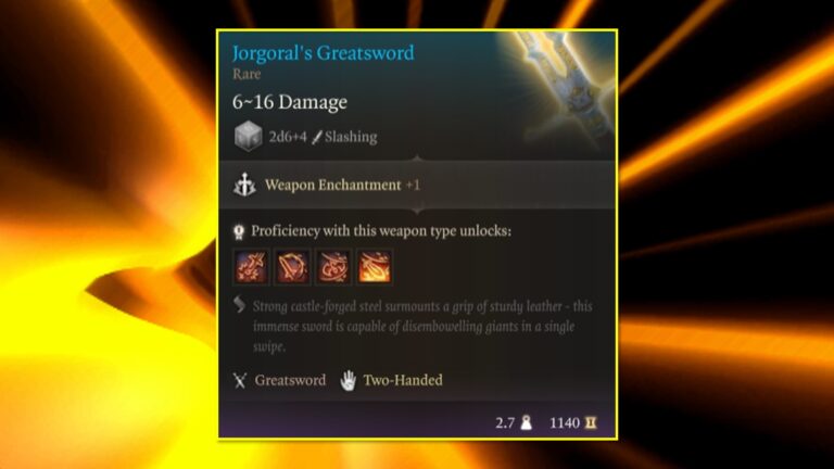 BG3 How to Get Jorgoral