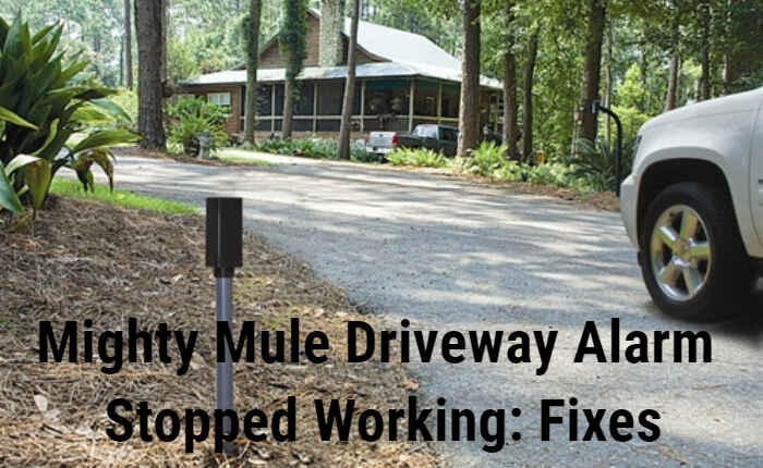 Mighty Mule Driveway Alarm Stopped Working