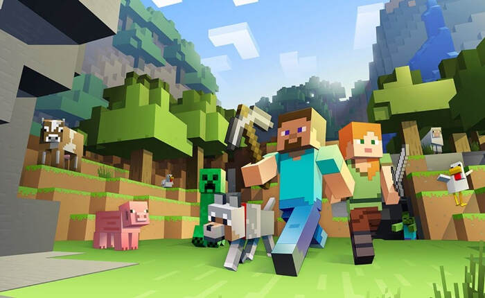 Gioco a blocchi di Minecraft