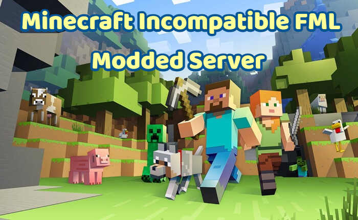 Minecraft incompatible FML modded server