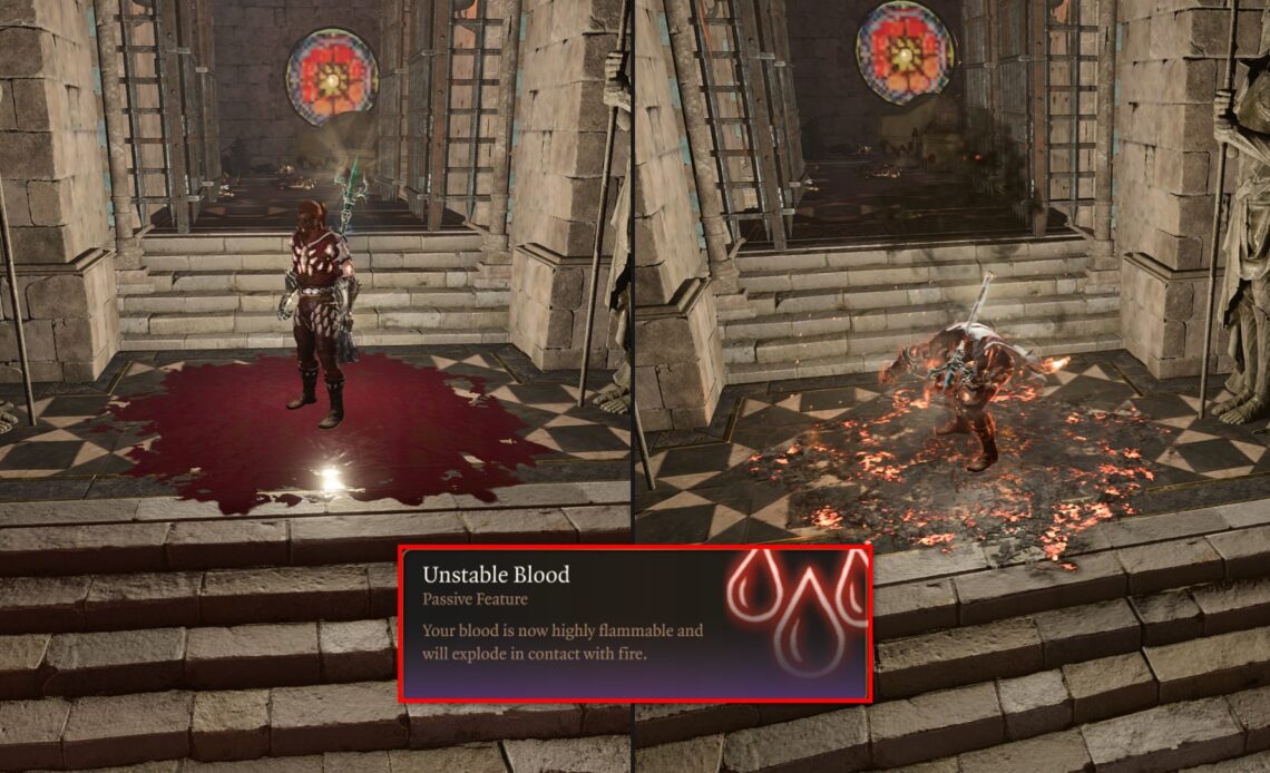 BG3 How to Get Unstable Blood