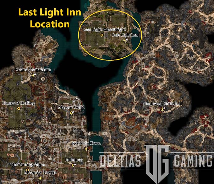 Trova Barcus alla Last Light Inn e prendi i Guanti dell'Automa - Baldur's Gate 3