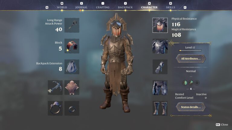 Barbarian Build Enshrouded