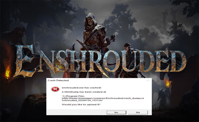 Enshrouded Crashing Error