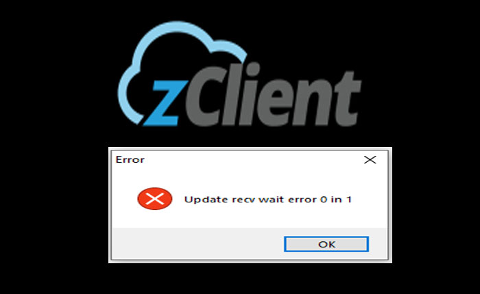 Update Recv Wait Error 0 in 1