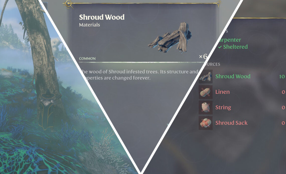 How to Get Shroud Wood Resource in Enshrouded