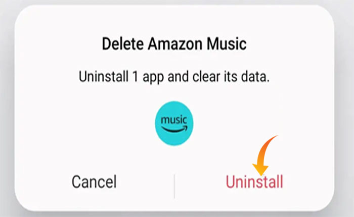 L'app Amazon Music non funziona