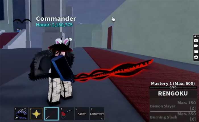 Rengoku Sword In Blox Fruits