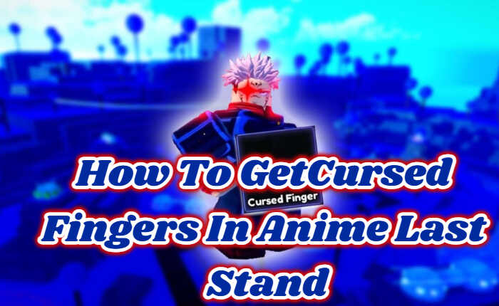 Cursed Fingers In Anime Last Stand