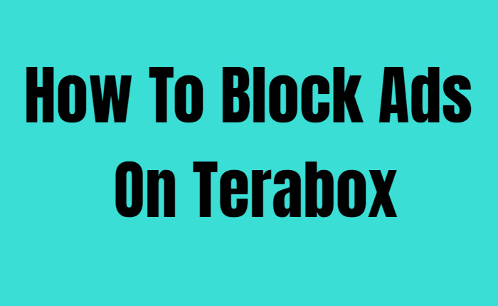 Block Ads On Terabox