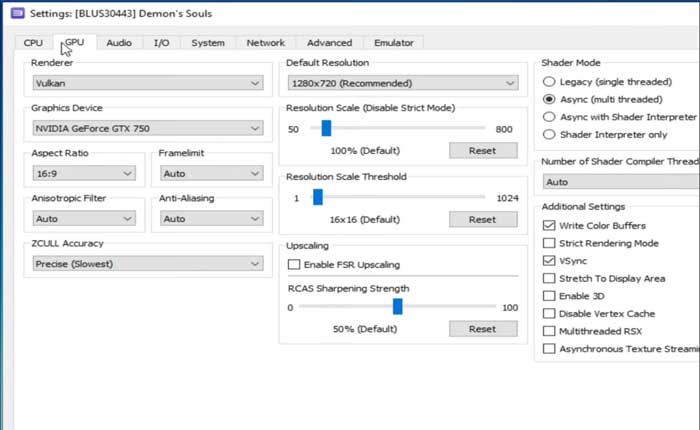 RPCS 3 Audio crepitante e balbettante