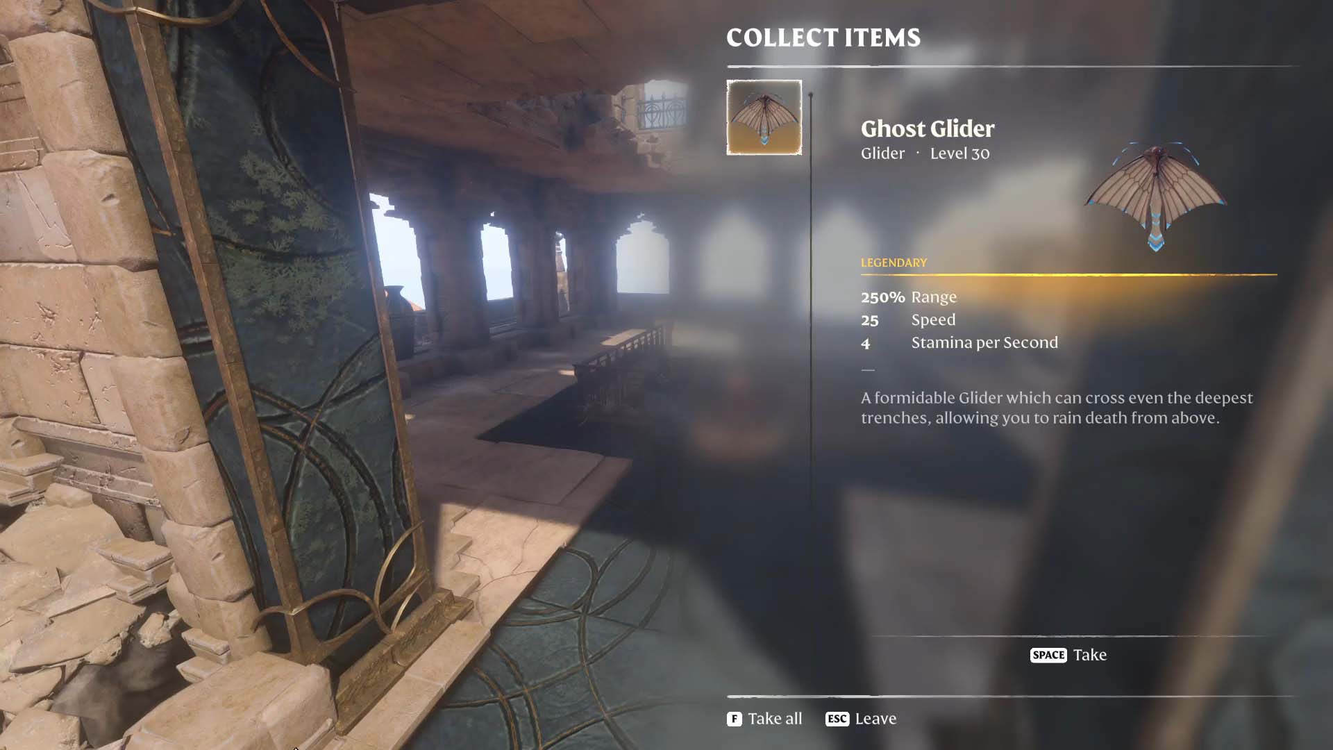Legendary Ghost Glider - Enshrouded
