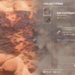 Finding Raw Sand Digger Meat in Enshrouded Game