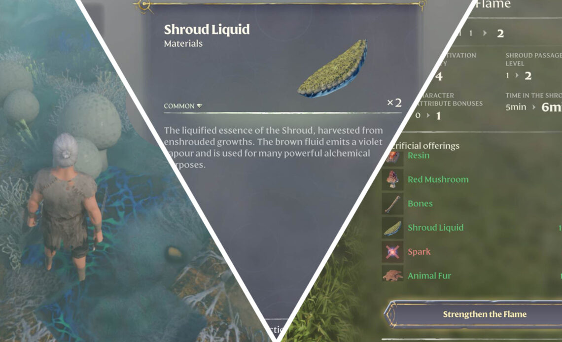 How to Get Shroud Liquid Resource in Enshrouded