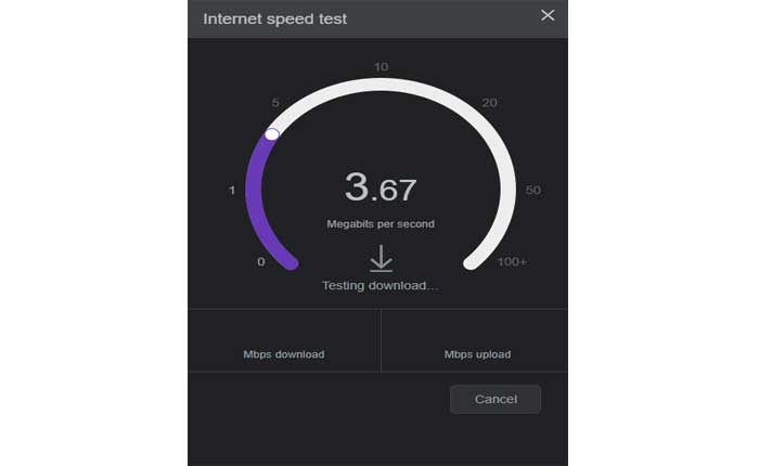 Controlla la tua connessione Internet