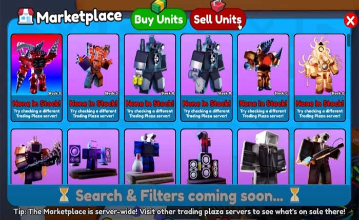 How To Buy And Sell Units In Toilet Tower Defense Marketplace