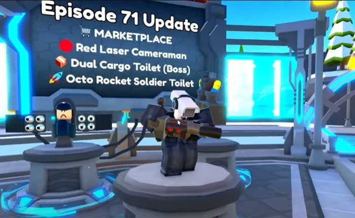 How To Get The Red Laser Camera Man in Toilet Tower Defense