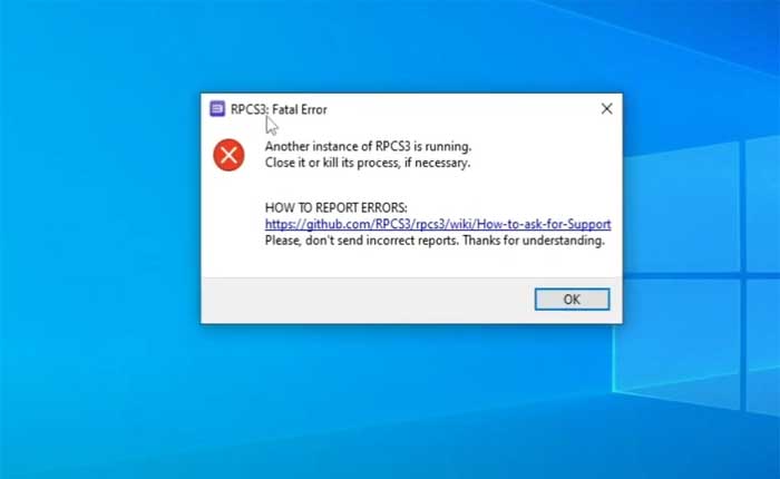 How To Fix RPCS3 Fatal Error Another Instance of RPCS3 is Running