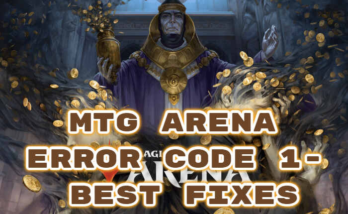 MTG Arena Error Code1