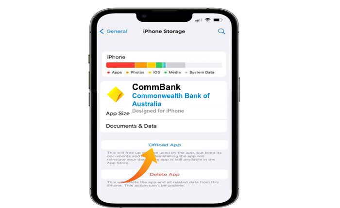 app di scarico commbank