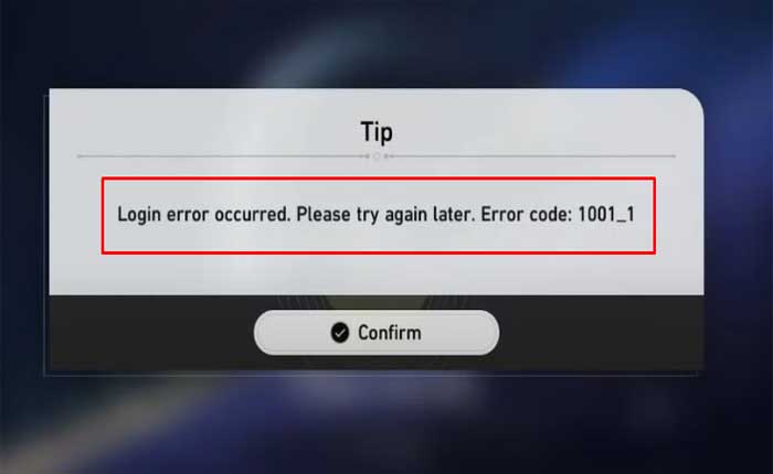 How To Fix Honkai Star Rail Error code 1001_1