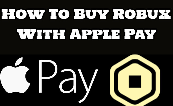 Buy Robux With Apple Pay