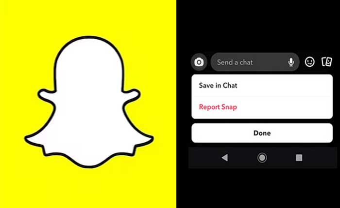 Snapchat Save In Chat Option Not Showing